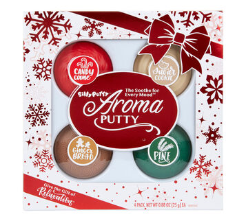 Aroma Putty Gift Set, Winter Scents Front View of Package 