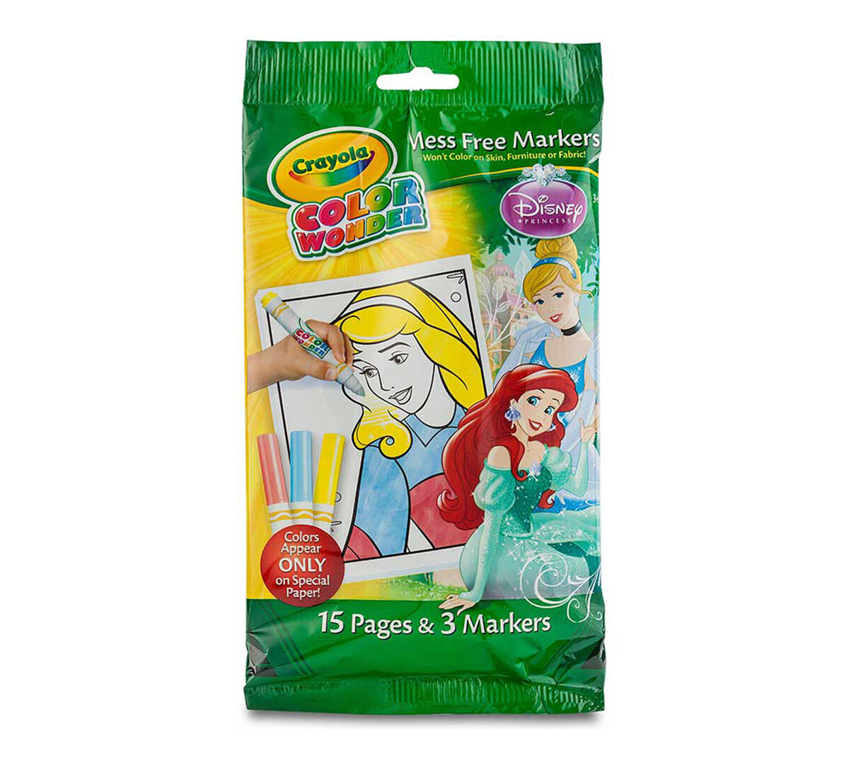 Color Wonder Coloring Pad & Markers Disney Princess Crayola