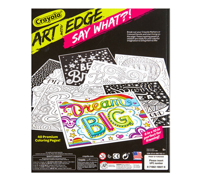 Art with Edge, Say What?!