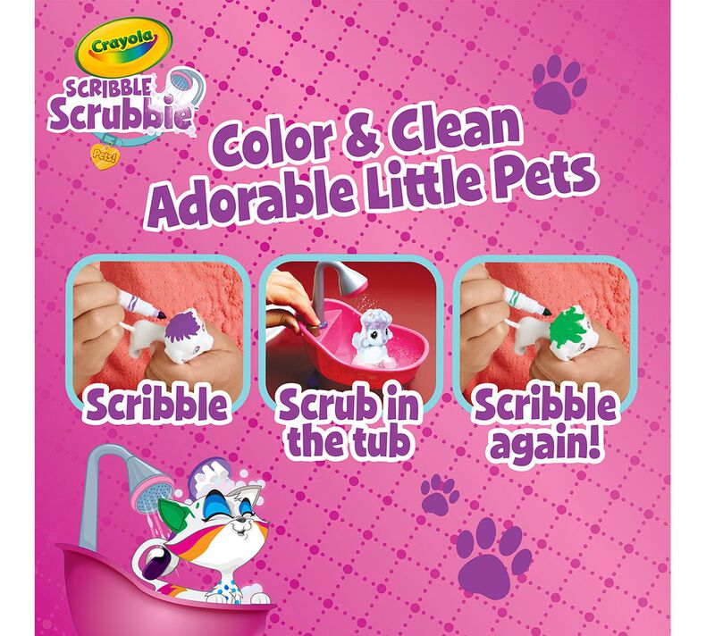 Crayola Scribble Scrubbie Pets Bath  Toys”R”Us China Official Website