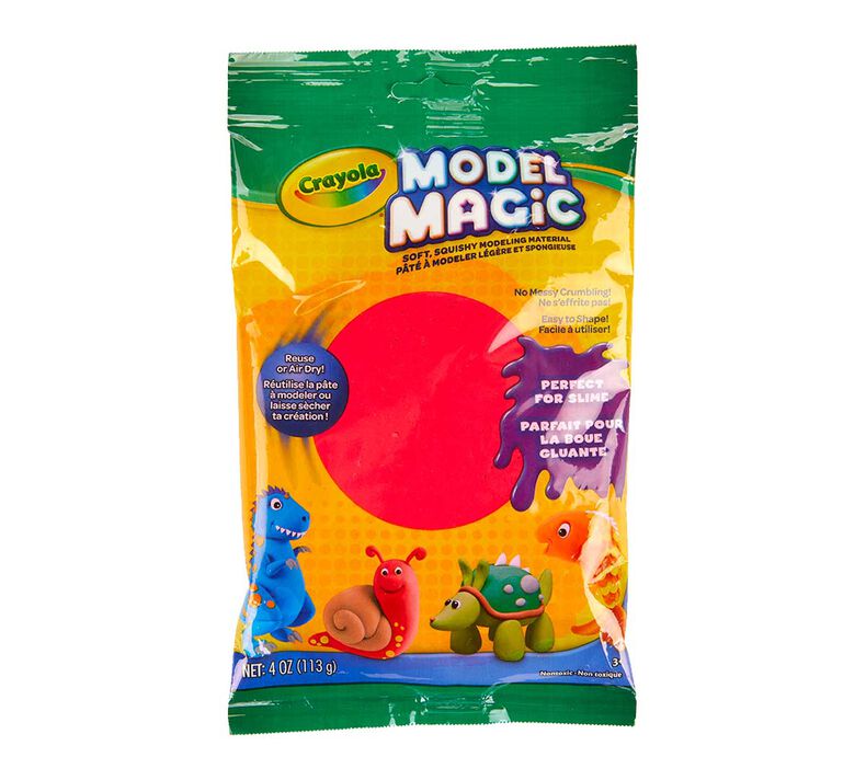 Crayola Model Magic Modeling Clay Alternative Single Packs, 1 oz Assorted  Colors