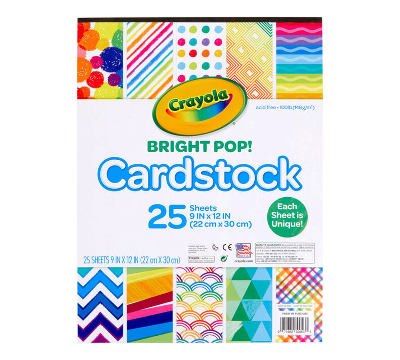 Bright Pop Cardstock