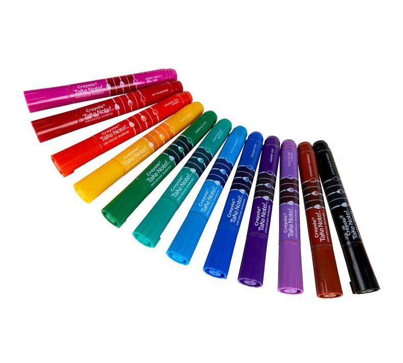 Cra-Z-Art Washable Dry Erase Markers, 6-Piece