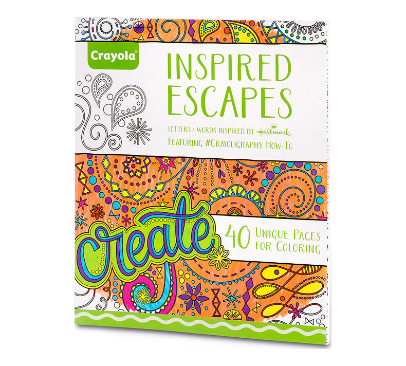 Inspired Escapes Coloring Books