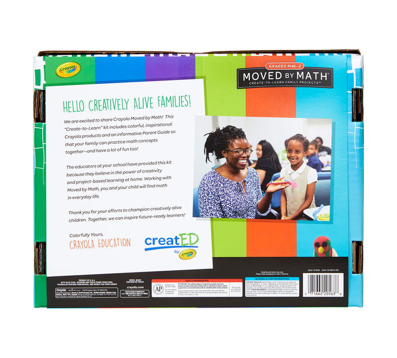 creatED® Family Engagement Kits, Moved by Math: Grades PreK-2: Count on Math