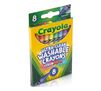 Washable Crayons 8 ct. Left Angle 