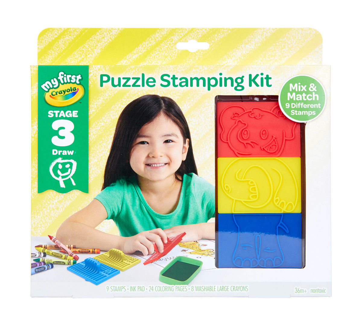 My First Crayola Stage 3 Puzzle Stampers