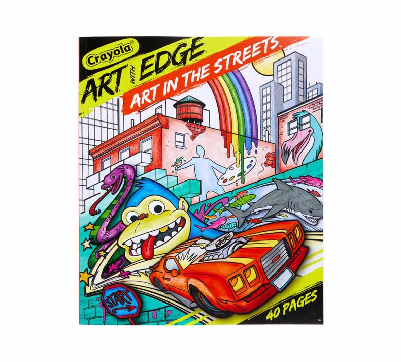 Art with Edge Art in the Streets Coloring Book