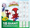 Spidey & His Amazing Friends 18 Giant Coloring Pages