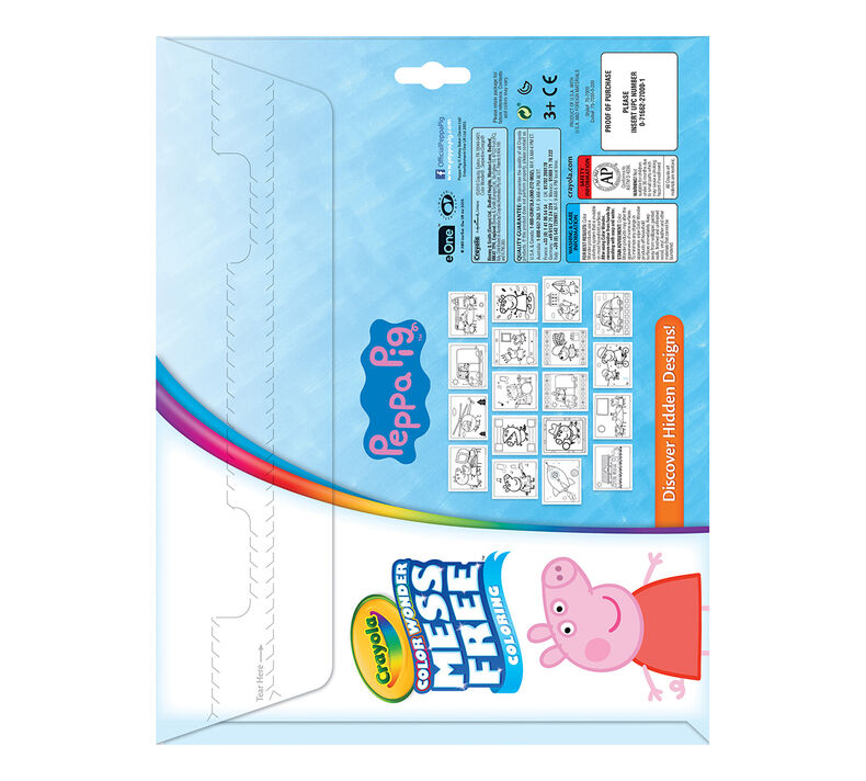 Color Wonder Mess Free Peppa Pig Coloring Set