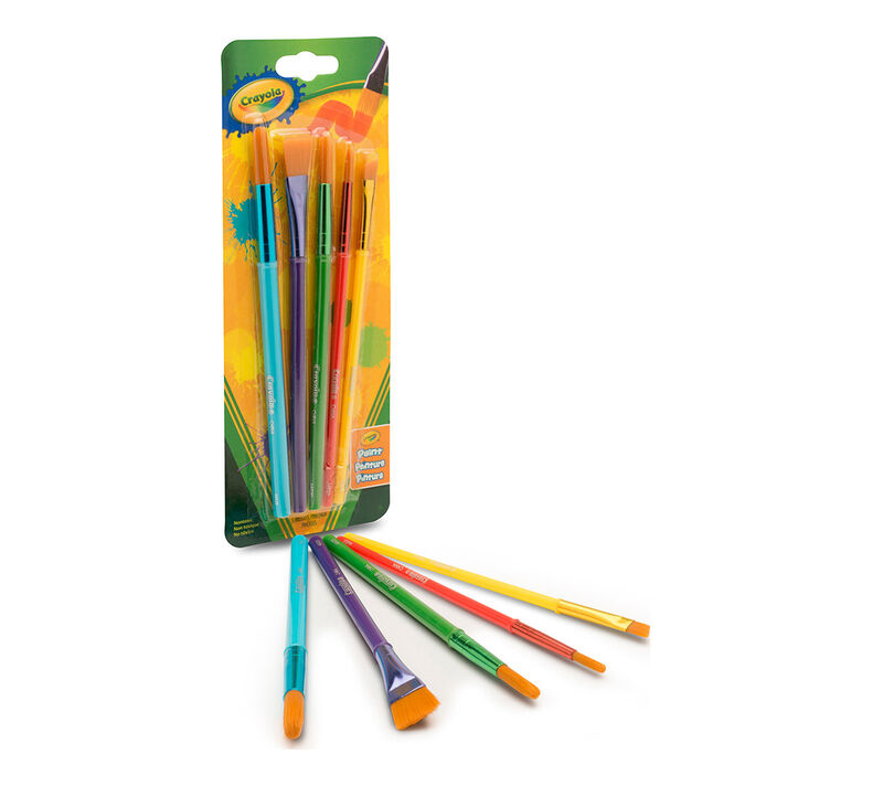 Crayola 53515 4-Assorted Color Brush Set