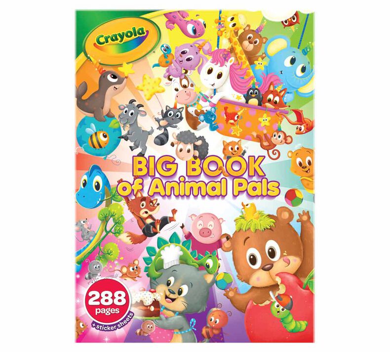 Big Book of Animal Pals Coloring Book, 288 pages