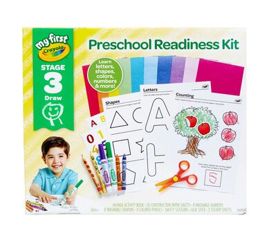 crayola my first crayola preschool readiness kit washable