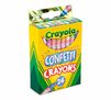 Confetti Crayons, 24 Count Left Angle View of Box