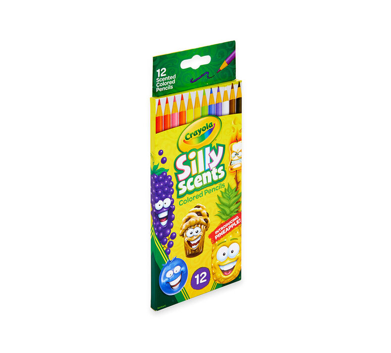 Silly Scents Colored Pencils, Sweet Scents, 12 Count