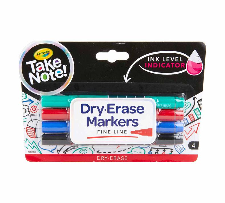 Crayola Dry-Erase Markers - 4 Count, 4 Count - City Market