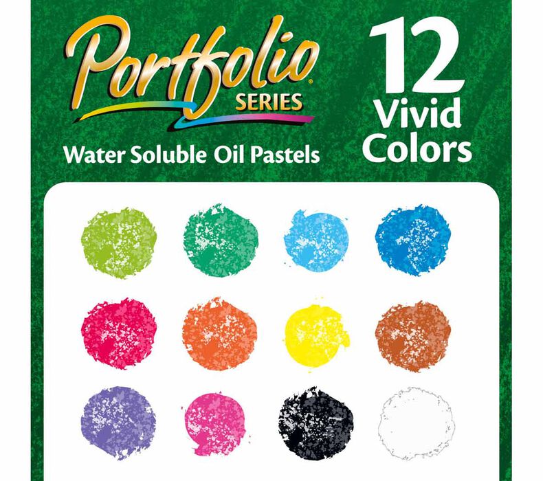 Portfolio Series Water Soluble Artist Oil Pastels