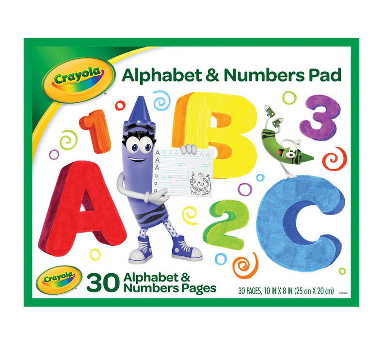 Alphabet and Numbers Pad