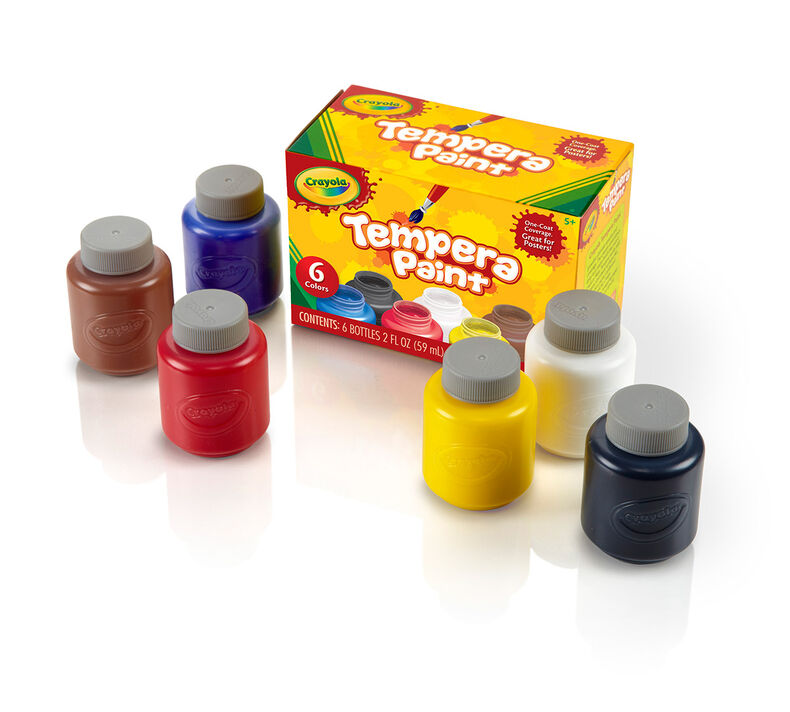 Tempera Paint set-6 count