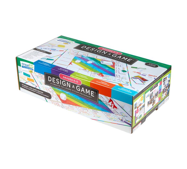 creatED® STEAM Design-a-Game for Classrooms for Grades 4-5
