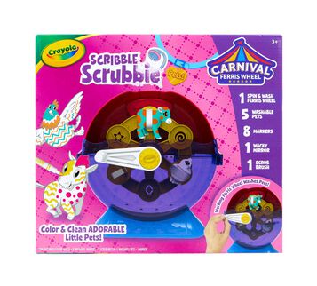 Scribble Scrubbie Pets! Peculiar Pets Cloud Clubhouse by Crayola