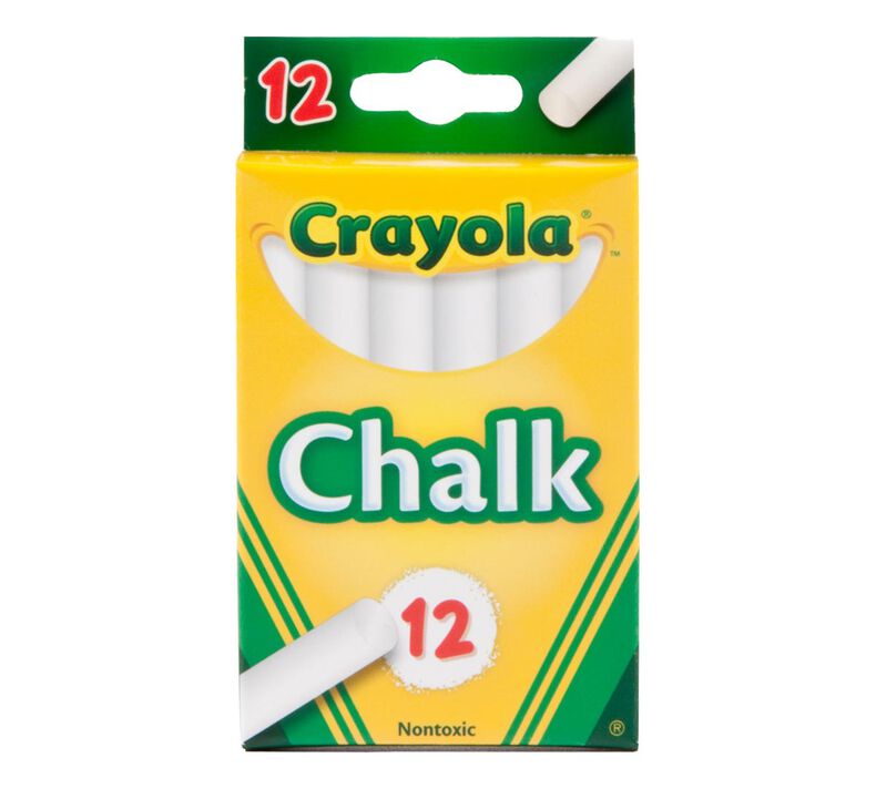 Crayola White Chalk - 12 Count, Crayola.com