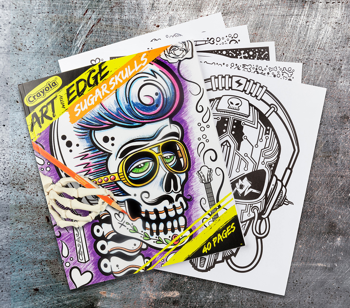 Download Art with Edge, Sugar Skulls | Crayola.com | Crayola