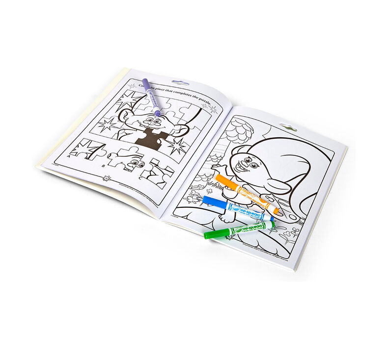 Coloring & Activity Book, Trolls