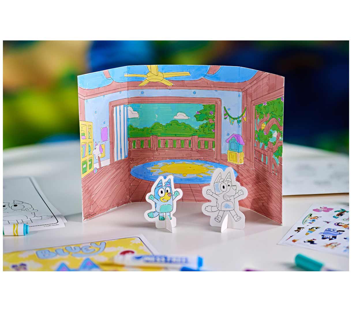 Bluey Color Wonder Mess Free Activity Kit | Crayola