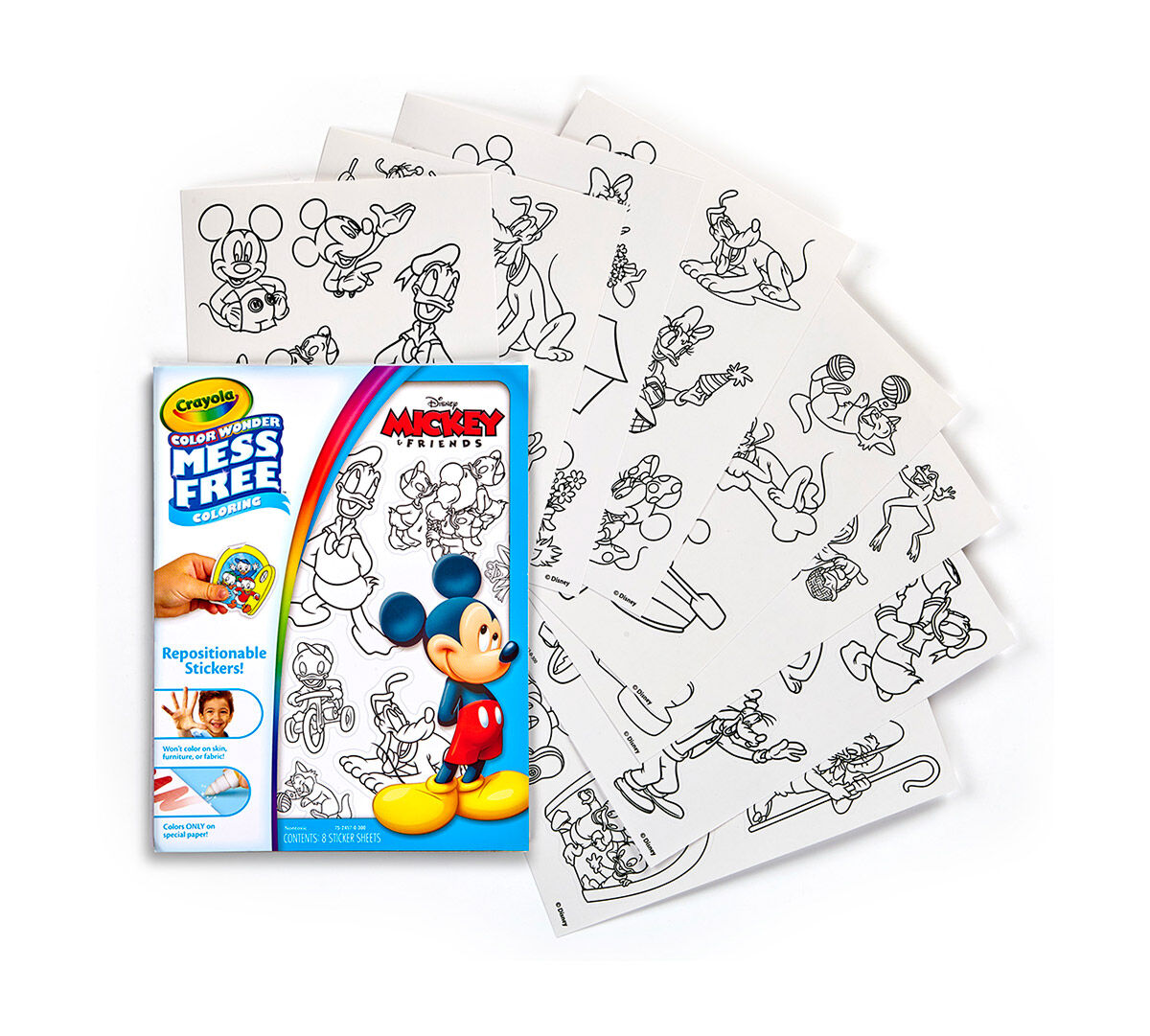 Color Wonder Stickers, Mickey Mouse & Friends - Crayola