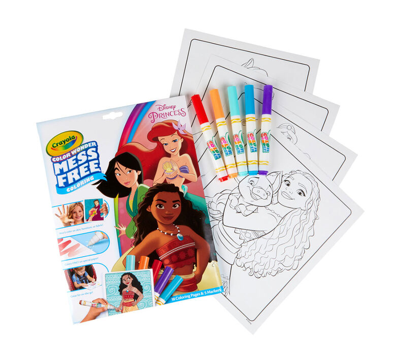Color Wonder Disney Princess Coloring Pages | Crayola.com | Crayola