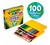 100 Count Colored Pencils Featuring Colors of the World packaging and contents. 100 different colors.