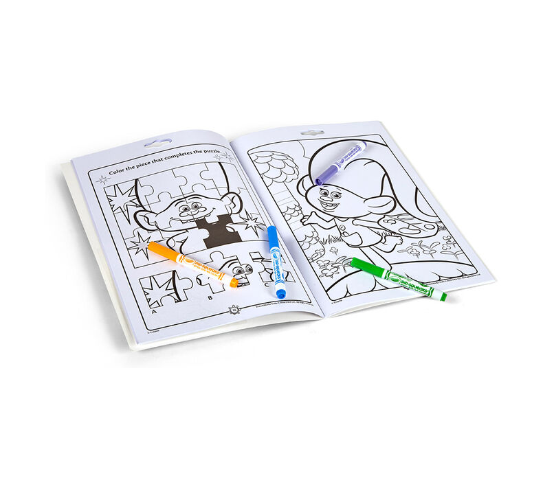 Coloring & Activity Book, Trolls