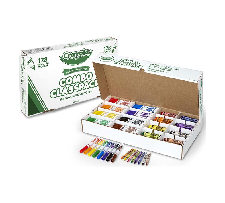 640 PC Bulk Crayola Classpack Starter Kit