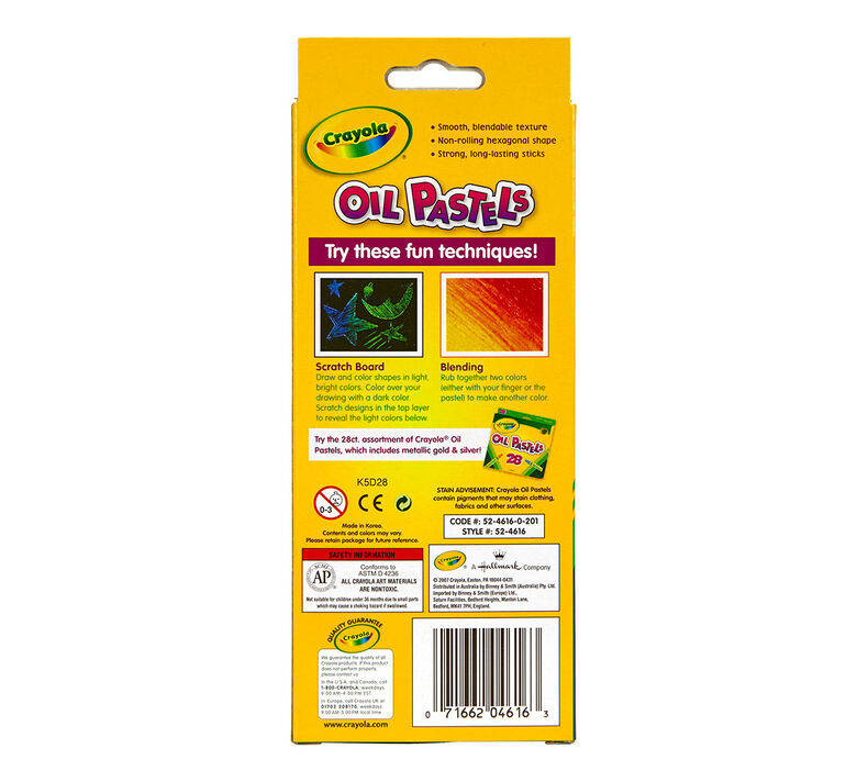 Oil Pastels 16 ct.