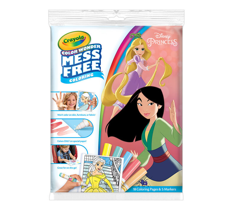Featured image of post Crayola Color Wonder Disney Princess Crayola color wonder disney princess coloring pages markers