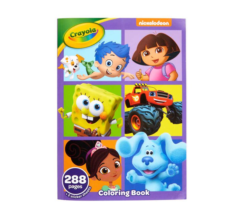 Crayola Nick Jr. Coloring Book, 288 pgs with Stickers