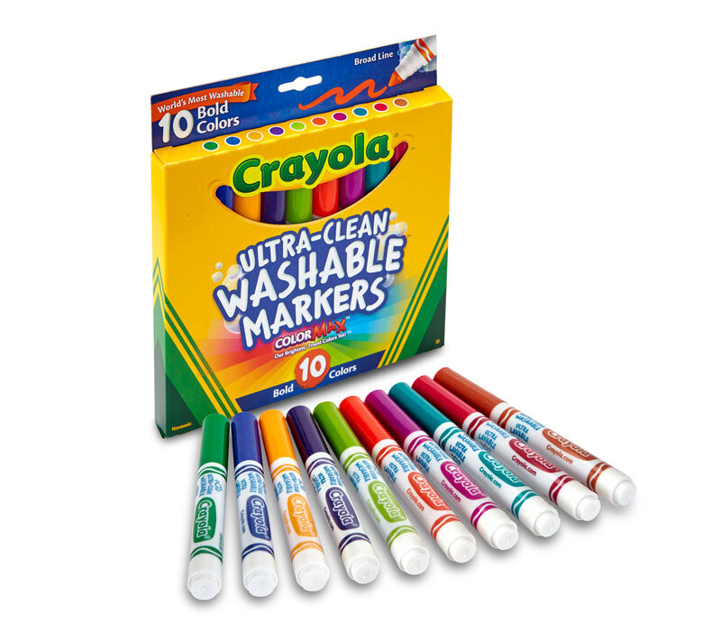 List of Current Crayola Marker Colors