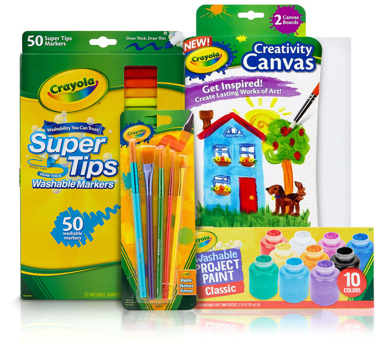 Galaxy Paint Canvas Craft Kit