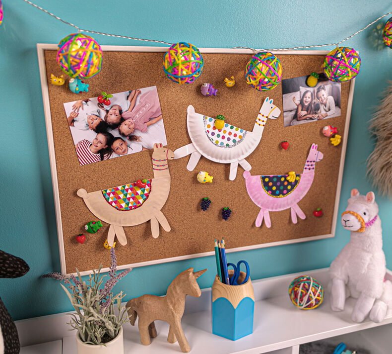 Paper Plate Llama Craft Kit