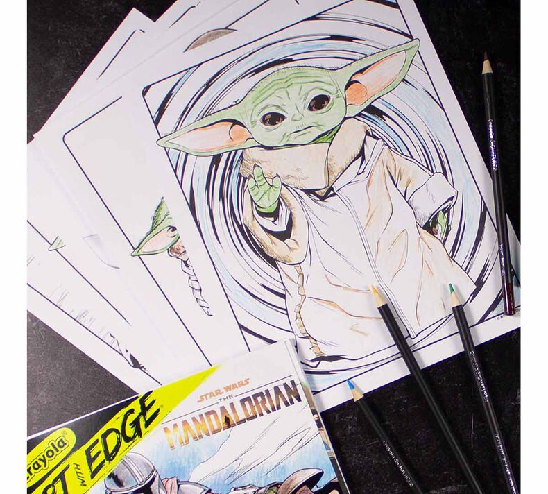 Art With Edge The Mandalorian Coloring Book Crayola Com Crayola Art With Edge The Mandalorian Coloring Book Crayola Com Crayola