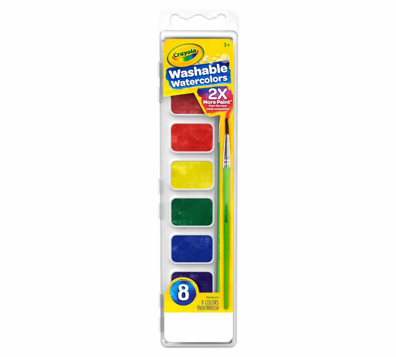 Signature Watercolor Crayons Painting Set, Crayola.com