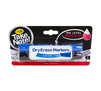 Low Odor Dry Erase Markers, Chisel Tip, 2 Count Front View