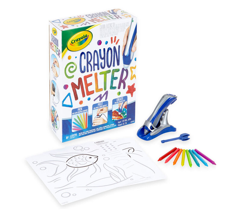 Blue Crayon Melter