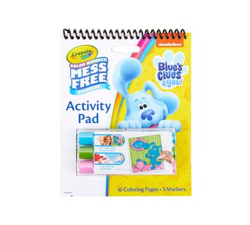 Blue's Clues & You Color Wonder Activity-Pad front of pad
