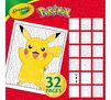 Pokémon Color and Sticker Activity Set with Markers. 32 pages.