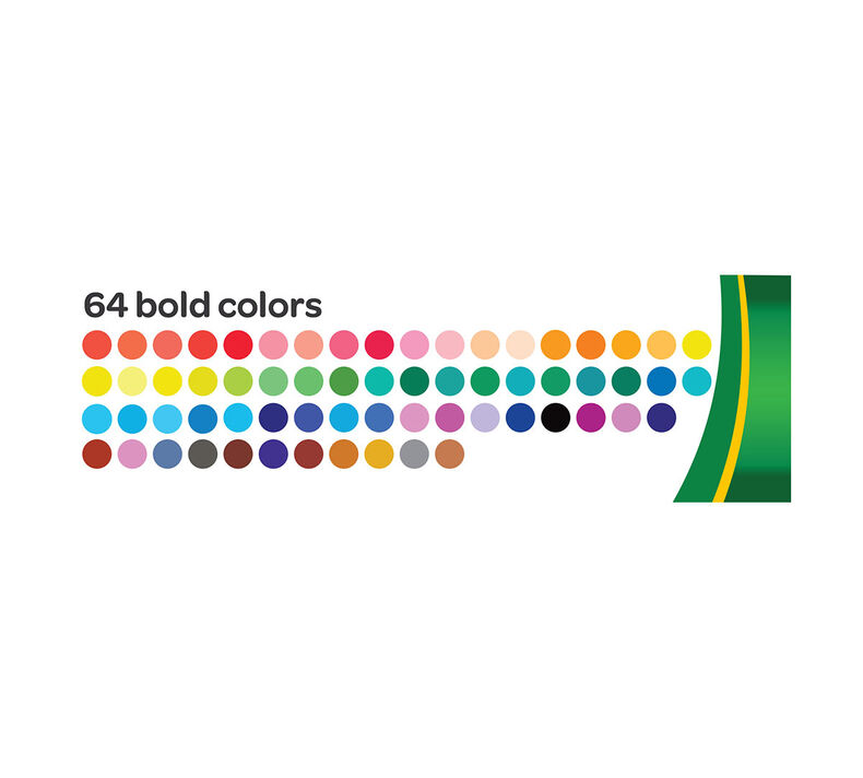 Pip-Squeaks Kids' Marker Collection, 64 Count
