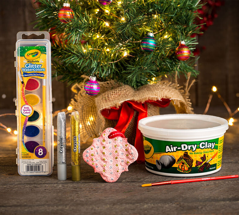 2-in-1 Holiday Ornaments Craft Kit