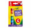 Washable Paint Sticks, Kids Paint Set, 6 Count Front of Package