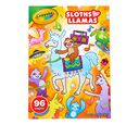 Sloths Love Llamas Coloring Book, front view of package